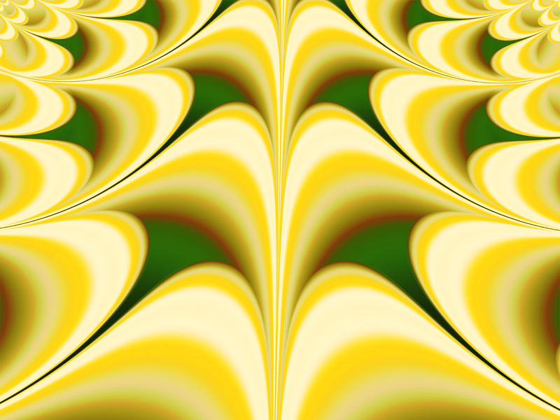 Fractal Art Wallpaper, Wings 3