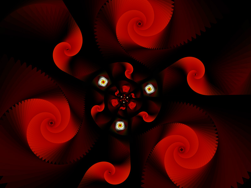 Fractal Art Wallpaper, Accordion