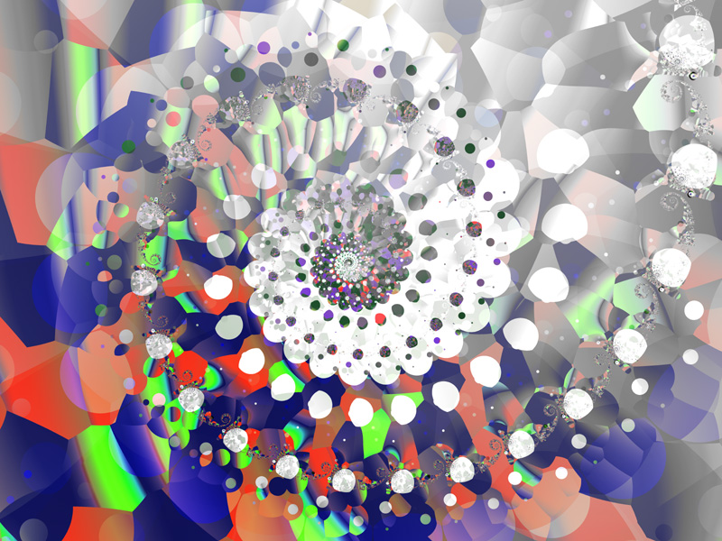 Fractal Art Wallpaper, After Snow