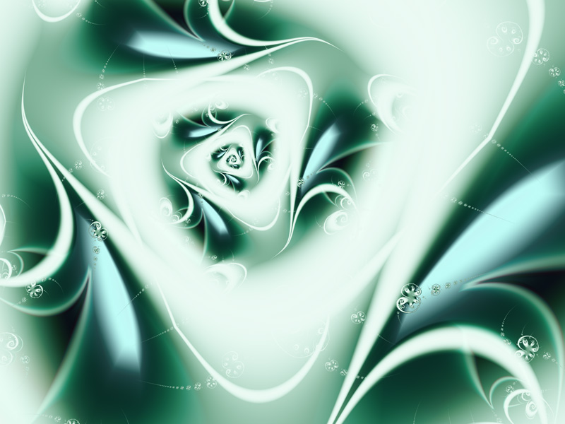 Fractal Art Wallpaper, Agua Wallpaper