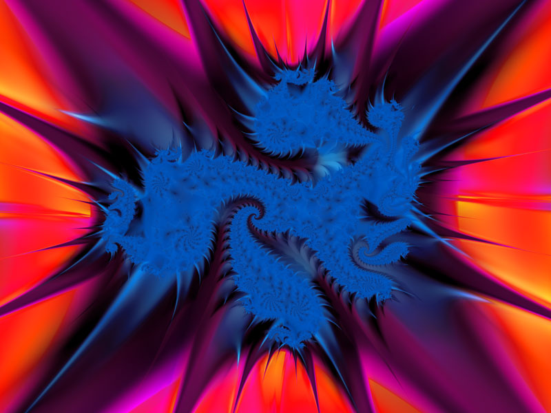 Fractal Art Wallpaper, avanti