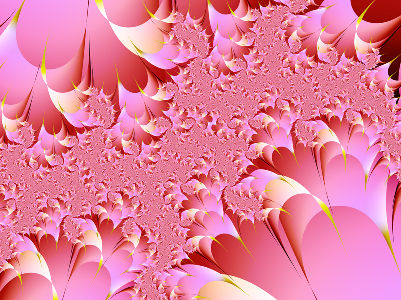 Fractal Art Wallpaper, Bloom