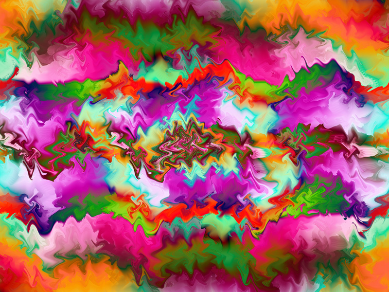 Fractal Art Wallpaper, Bright Gnarl
