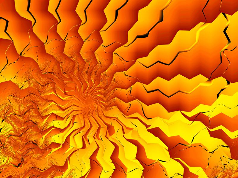 Fractal Art Wallpaper, Broken Geometry 3