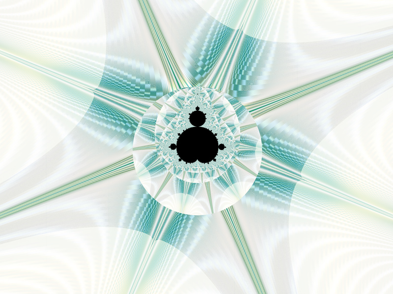 Fractal Art Wallpaper, Buddhabrot Scallop