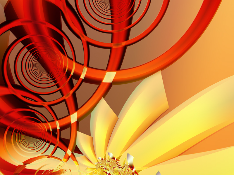 Fractal Art Wallpaper, Circling 2