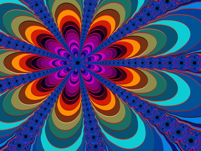 Fractal Art Wallpaper, Color 16 Wallpaper