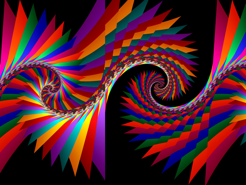 Fractal Art Wallpaper, Color 5 Wallpaper