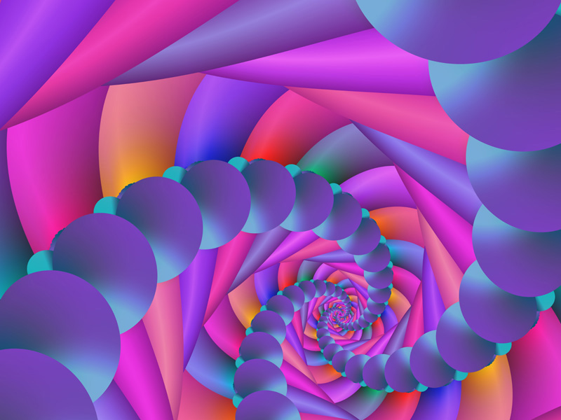 Fractal Art Wallpaper, Color 8 Wallpaper