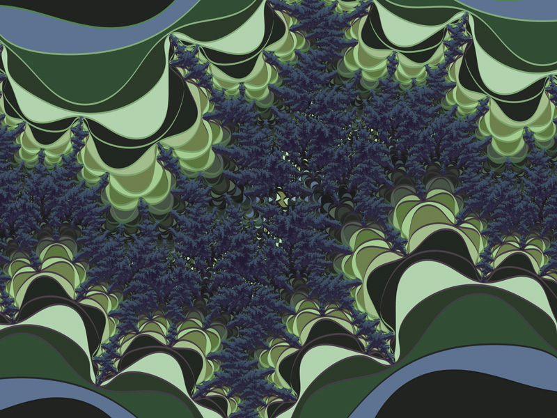 Fractal Art Wallpaper, Contrast