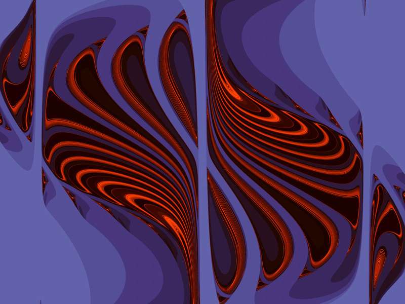 Fractal Art Wallpaper, Copper Mining 2