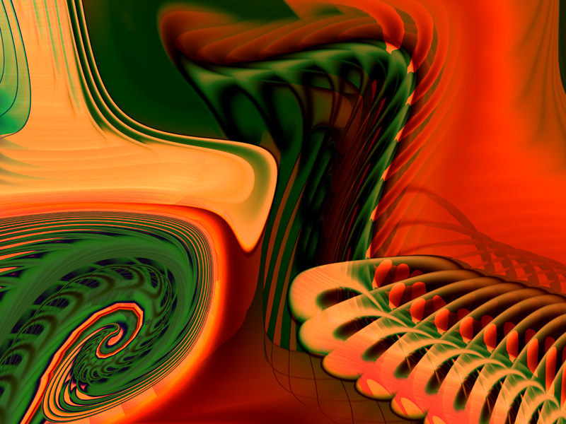 Fractal Art Wallpaper, Couleur Wallpaper