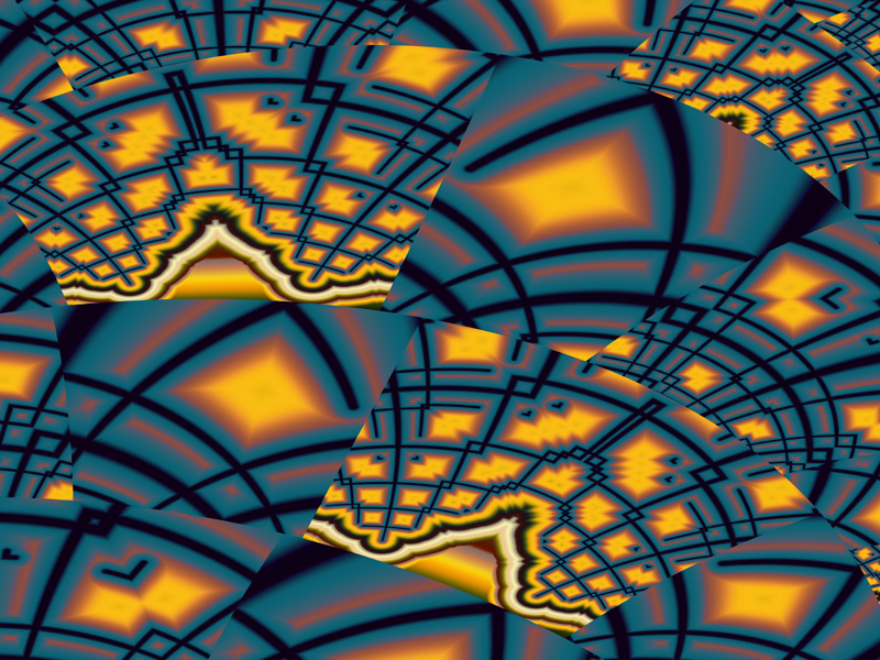 Fractal Art Wallpaper, Crown