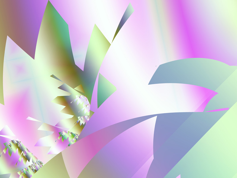 Fractal Art Wallpaper, Cutting Up