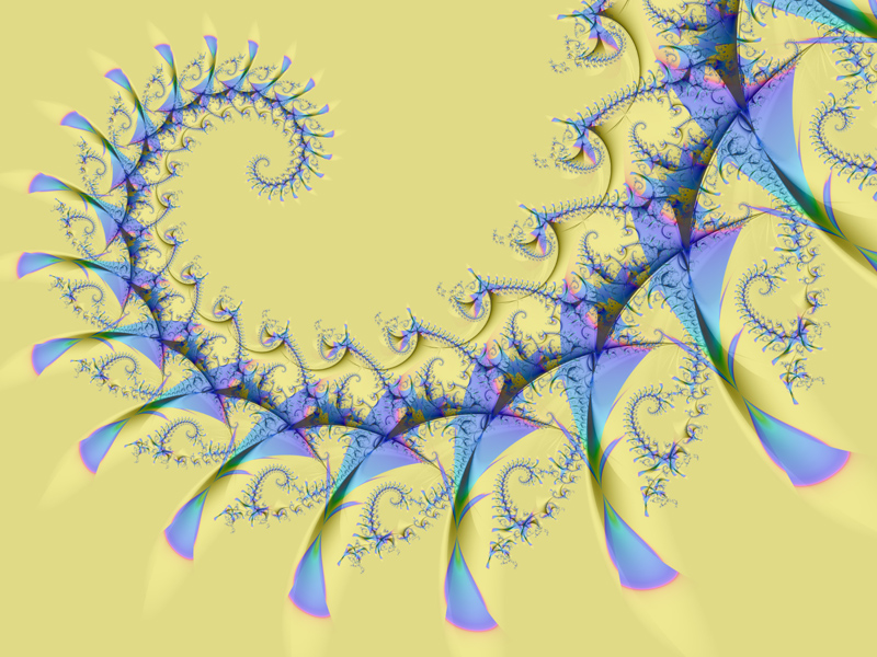 Fractal Art Wallpaper, Delicatezza Wallpaper