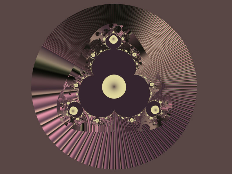 Fractal Art Wallpaper, Disko