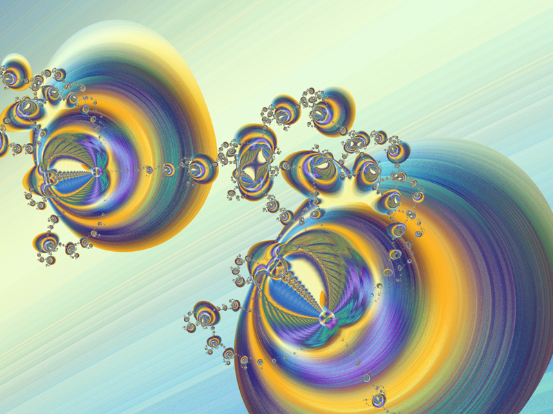 Fractal Art Wallpaper, Distance