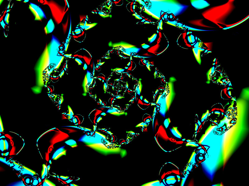 Fractal Art Wallpaper, Dominique