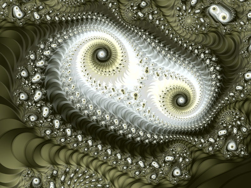 Fractal Art Wallpaper, Duo