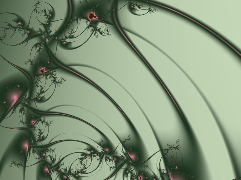 Fractal Art Wallpaper, Entwined