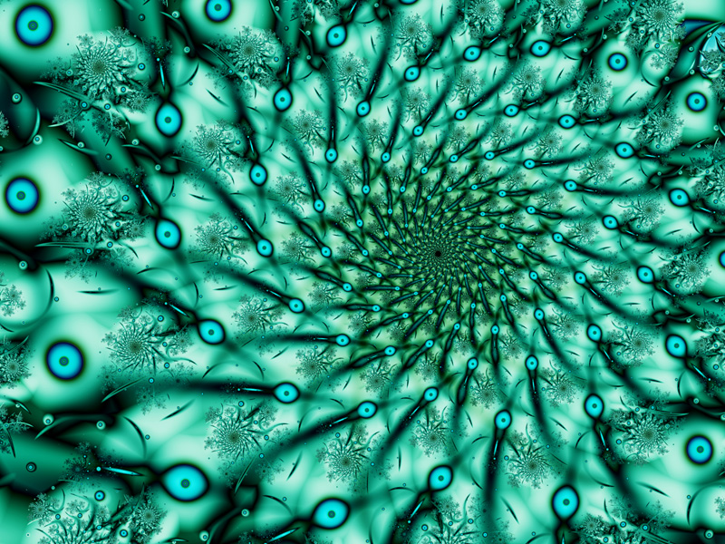 Fractal Art Wallpaper, Explosion 2