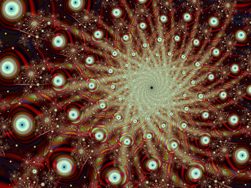 Fractal Art Wallpaper, Explosion