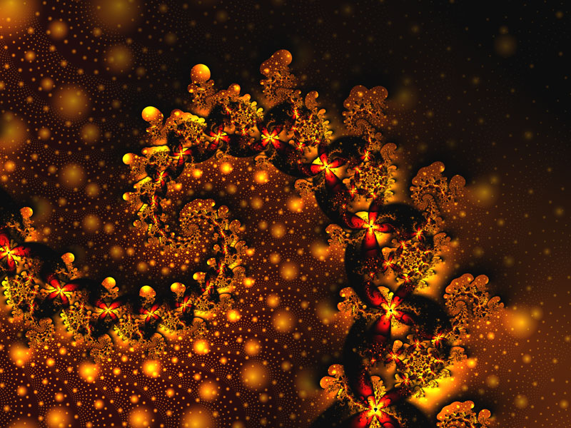 Fractal Art Wallpaper, Festoon