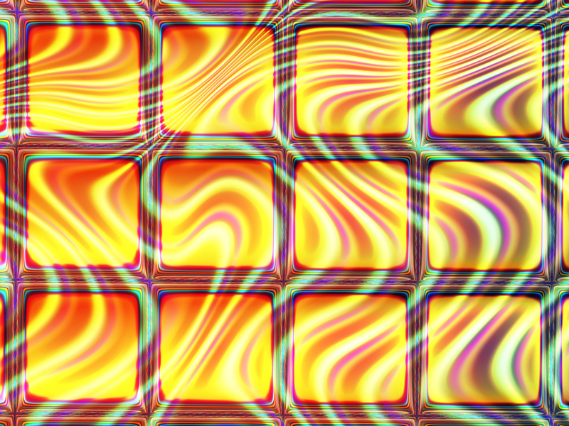 Fractal Art Wallpaper, Fire 2