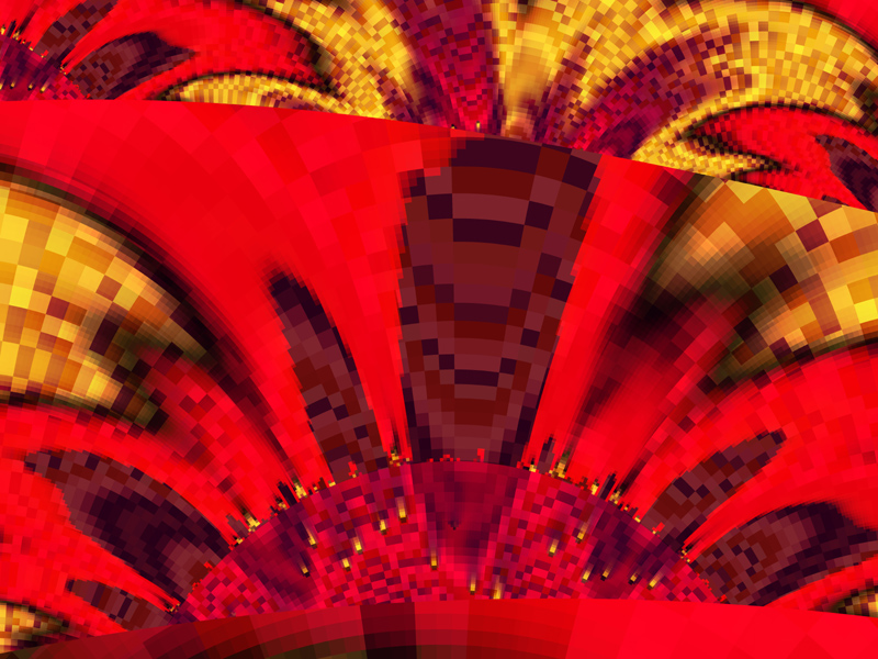 Fractal Art Wallpaper, Fireworks 2