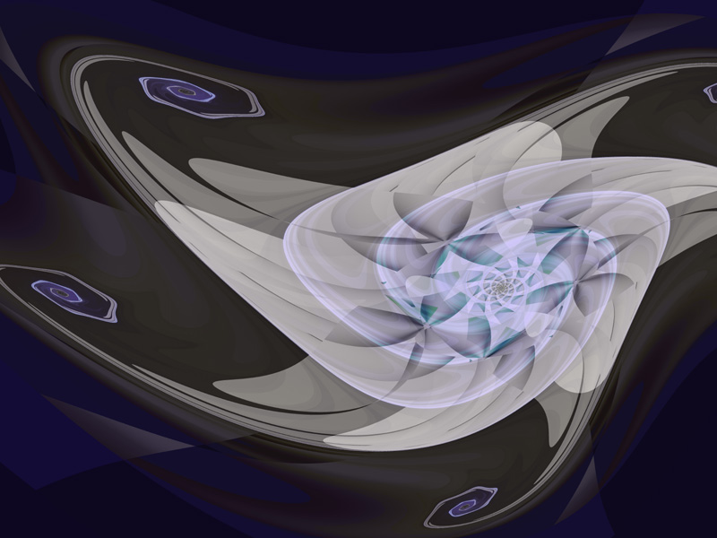 Fractal Art Wallpaper, Flight