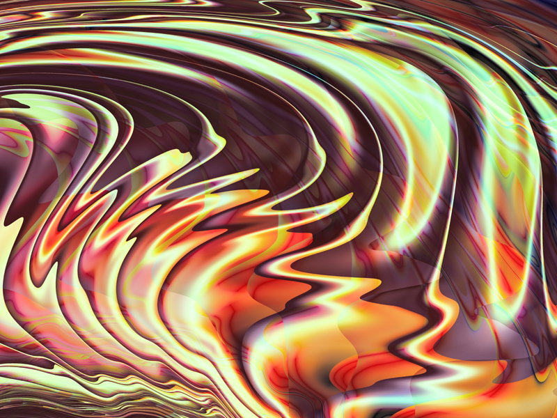 Fractal Art Wallpaper, Fluid