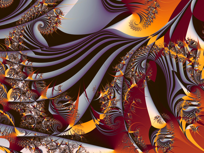 Fractal Art Wallpaper, Genuine