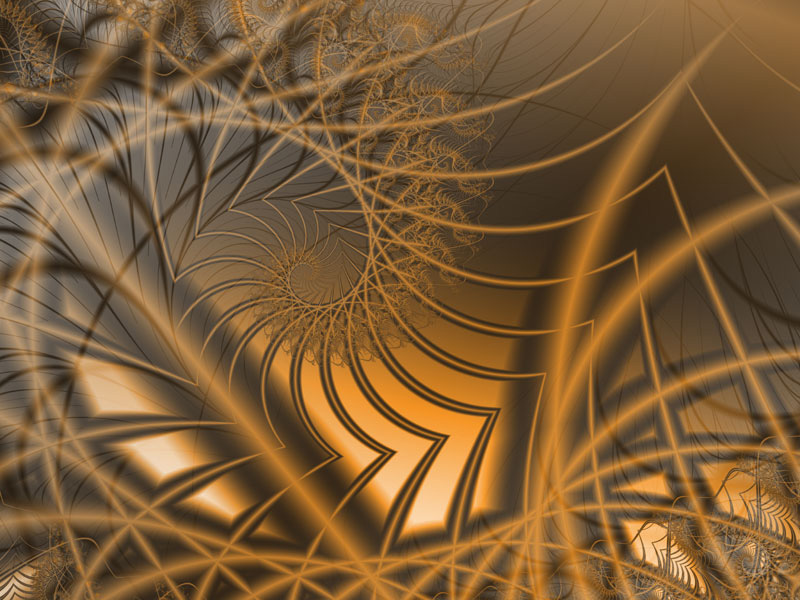 Fractal Art Wallpaper, Glow