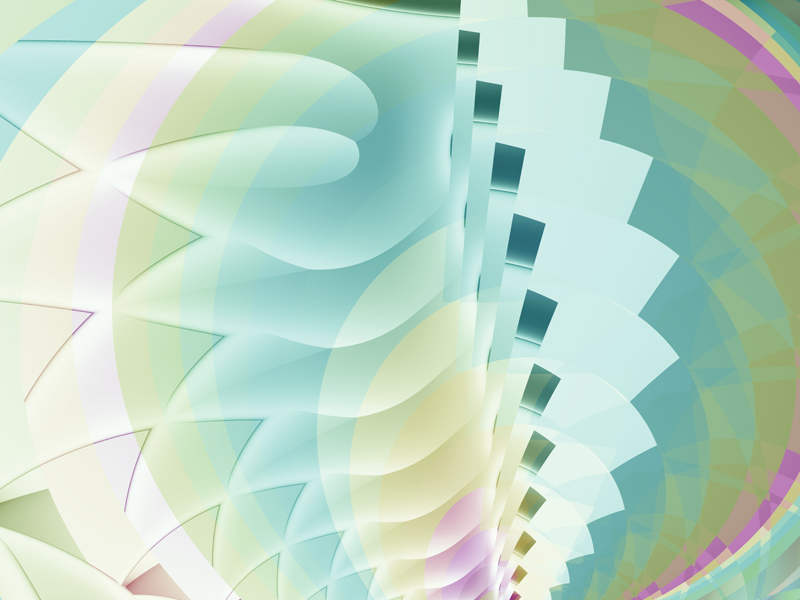 Fractal Art Wallpaper, Go Gently