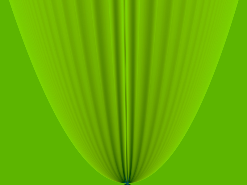 Fractal Art Wallpaper, Green 3