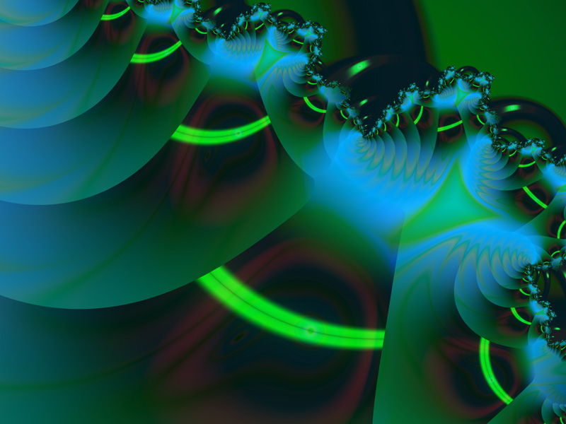 Fractal Art Wallpaper, Hidden Eye