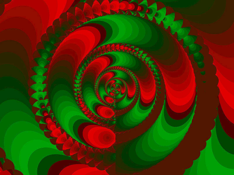 Fractal Art Wallpaper, Holiday 2