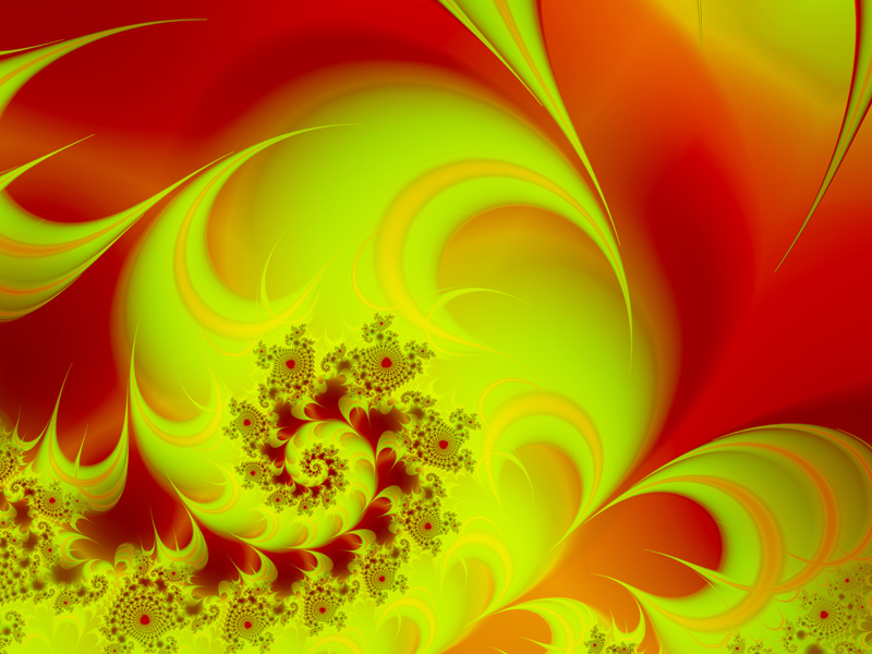 Fractal Art Wallpaper, Kiss