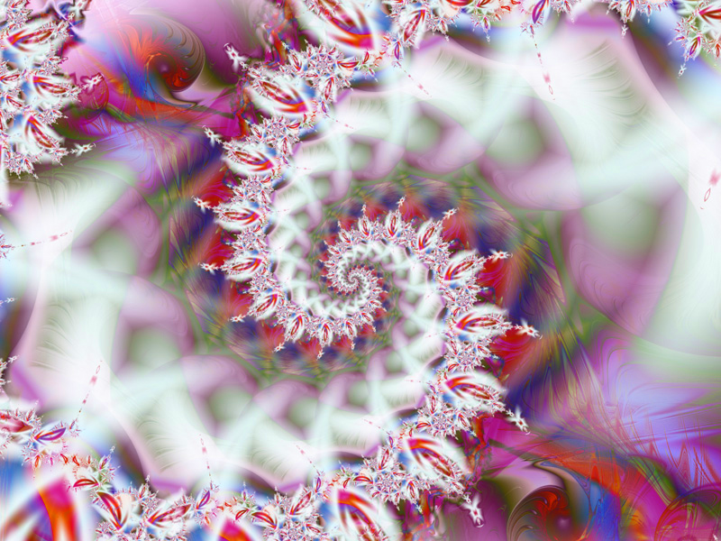 Fractal Art Wallpaper, Lattice