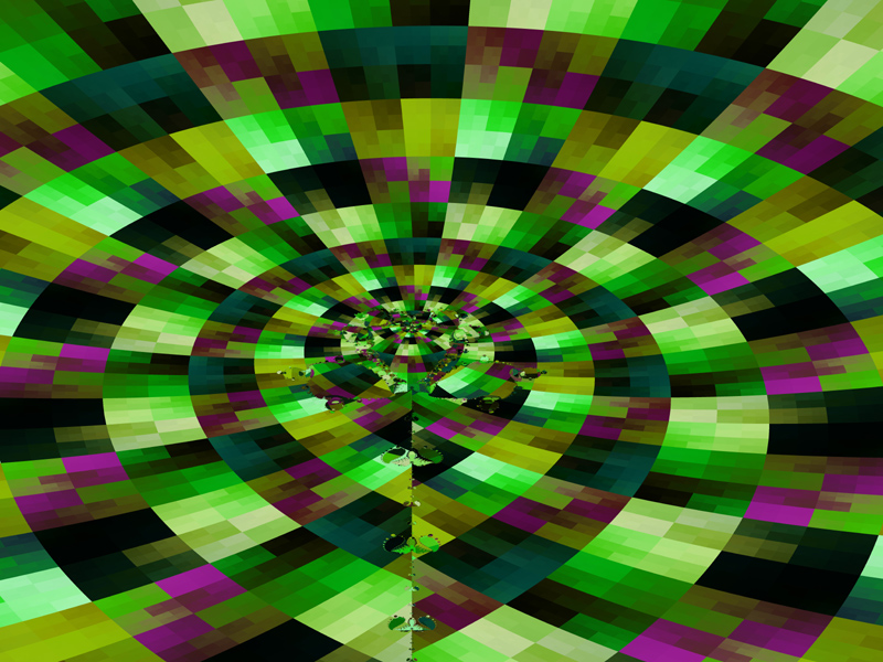 Fractal Art Wallpaper, Life Will