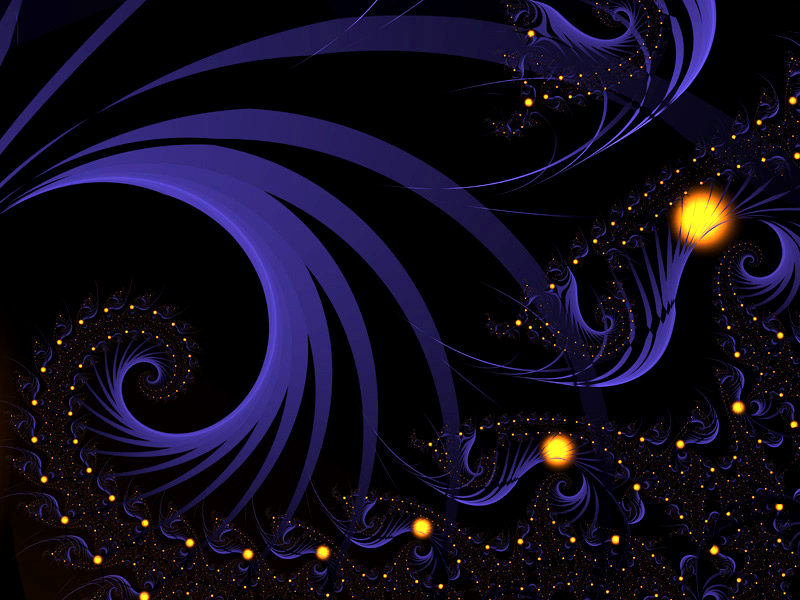 Fractal Art Wallpaper, Light 4