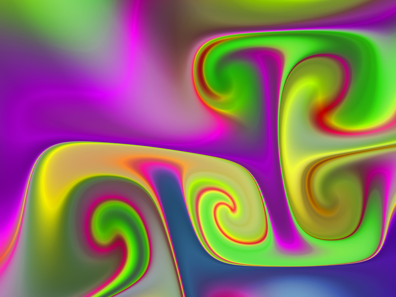 Fractal Art Wallpaper, Luminous 9