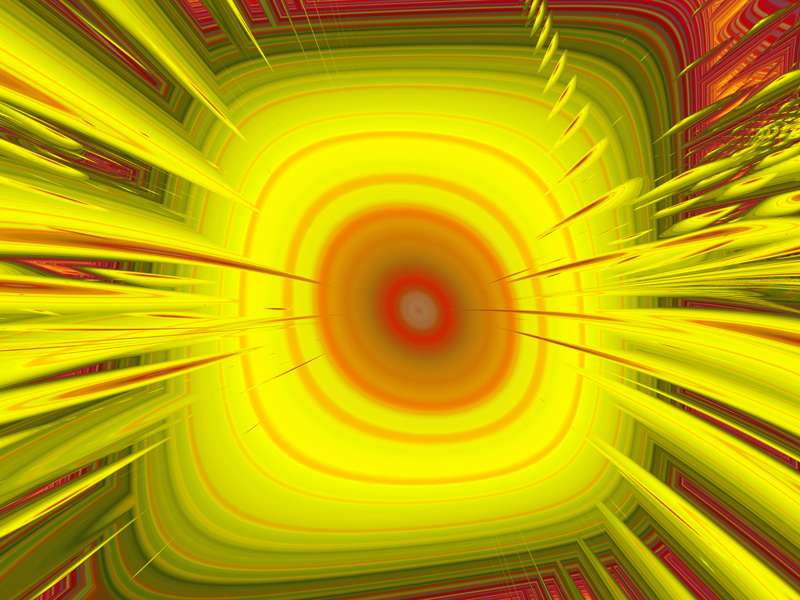 Fractal Art Wallpaper, Monitor 2