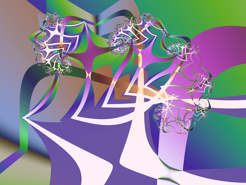 Fractal Art Wallpaper, Natural Order