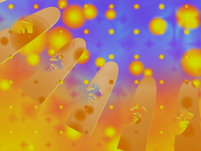 Fractal Art Wallpaper, Orbit