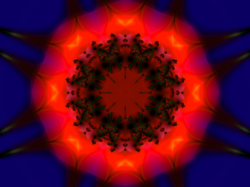 Fractal Art Wallpaper, Ornament 5