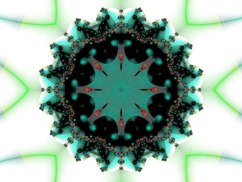 Fractal Art Wallpaper, Ornament 8