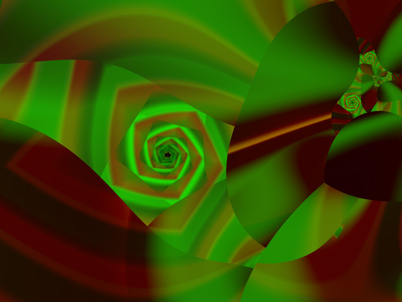 Fractal Art Wallpaper, Pinwheel 3