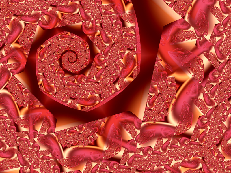 Fractal Art Wallpaper, Popcorn Wallpaper