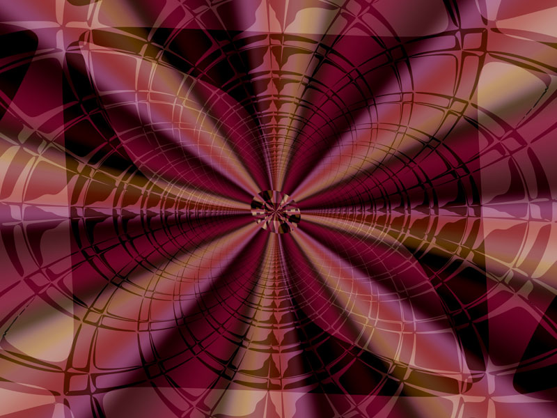 Fractal Art Wallpaper, Red Film